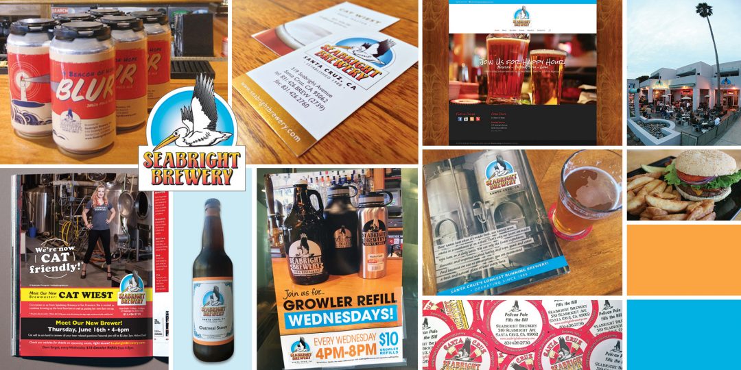 Seabright Brewery santa cruz web design and graphic design